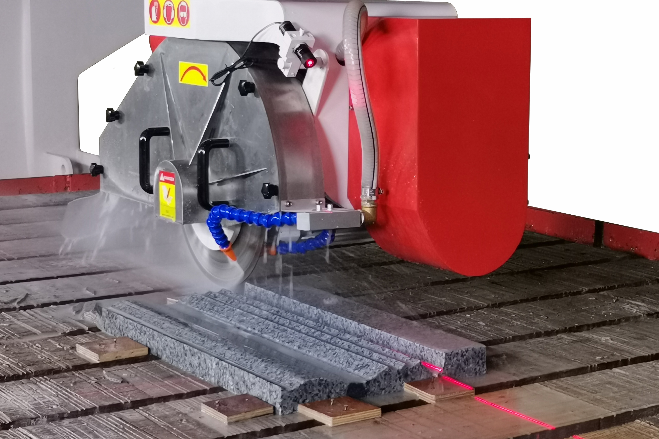 סוג גשר CNC מכונת חיתוך אבן אוטומטית מלאה לסוגי מכונות חיתוך אריחי שיש גרנטה